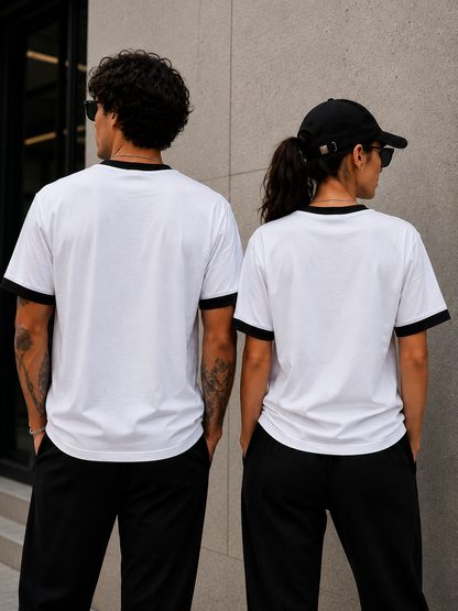 Black White